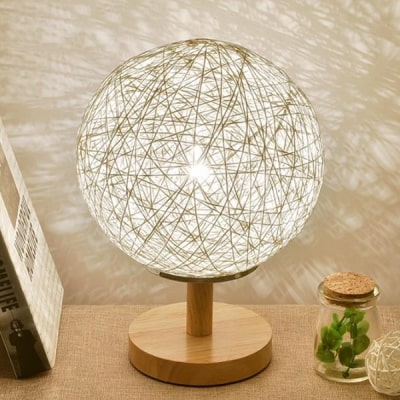 Lampe Bois sur Pied 