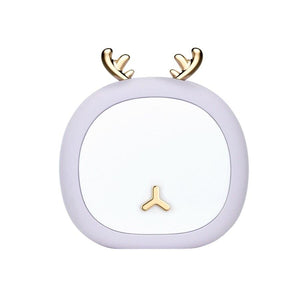 Veilleuse Cerf Bébé mauve