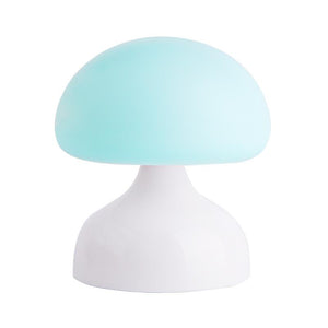 Lampe Champignon Bleu