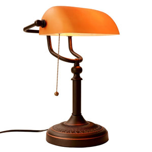 Lampes de Bureau Vintage Orange