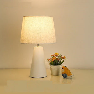 Lampe de Chevet Design pour Chambre Blanc