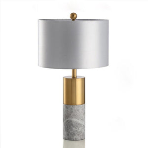 Lampe de Table Design Moderne Gris
