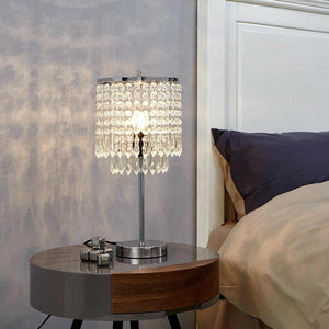 Lampe de Table en Verre Design