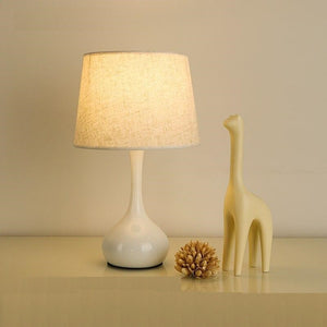 Lampe Design de Chevet Blanc