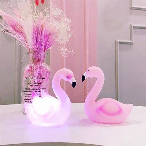 Lampe Flamant Rose