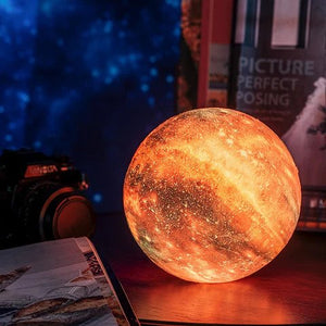 Lampe Galaxie Orange
