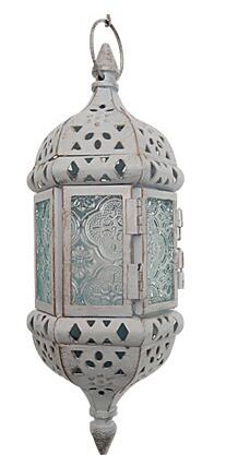 Lampe Marocaine Suspension Blanc