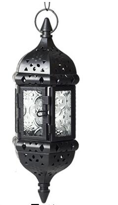 Lampe Marocaine Suspension Noir