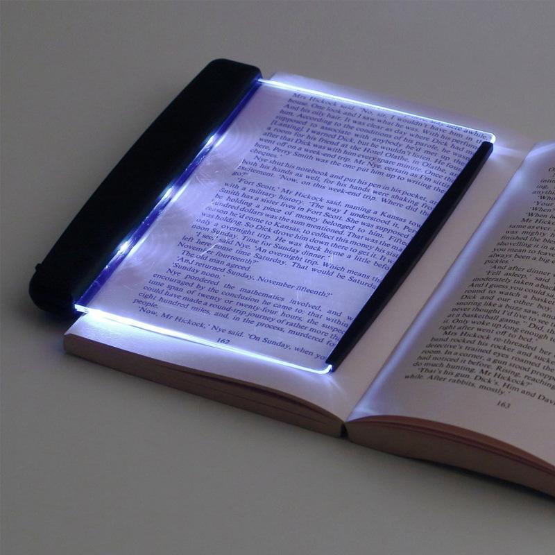 Lumière de livre, lampe de lecture rechargeable, 9 LED lumière de livre  pour la lecture au lit avec 3 luminosités, lampe de lecture facile Z