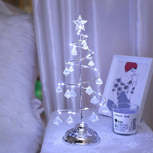 Lampe Sapin Argent