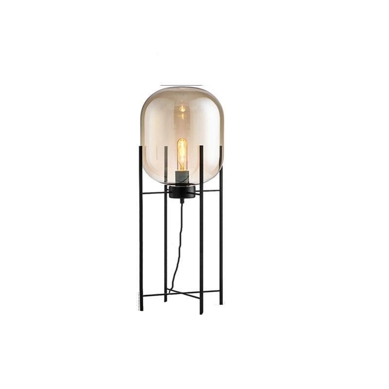 Lampe Trépied Industrielle Jaune