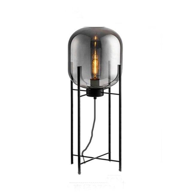 Lampe Trépied Industrielle Noir