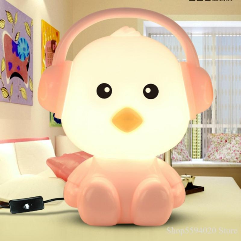 Lampe Veilleuse Animaux Rose