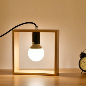 Lampe Veilleuse en Bois 