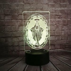 Lampe Vierge Marie