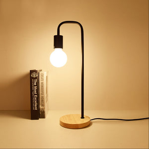 Lampe Vintage de Bureau Noir
