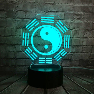 Lampe Yin Yang