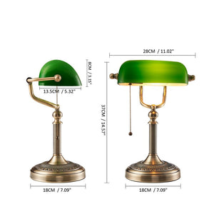 Lampes de Bureau Vintage Banquiers