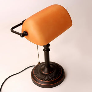 Lampe de Bureau Vintage Orangée