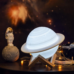 Lampe Saturne Blanche