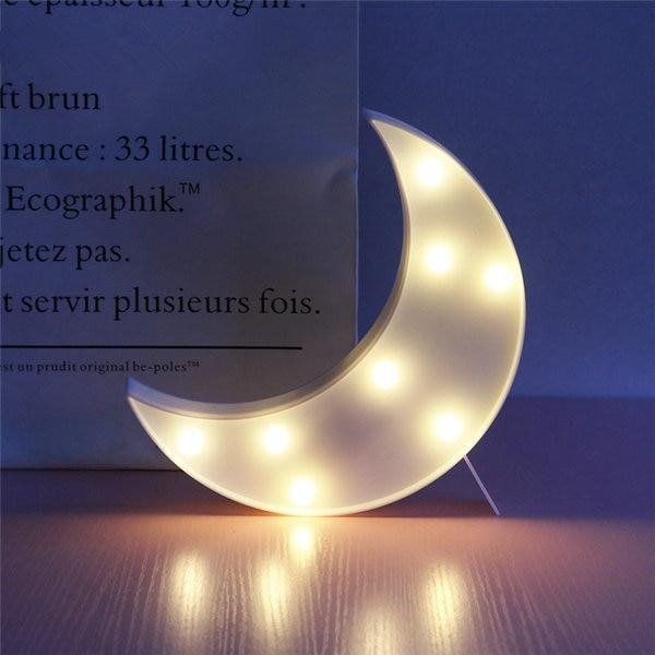 Lune LED Blanc