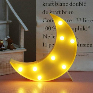 Lune LED Jaune
