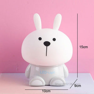 Veilleuse Lampe Lapin Rose